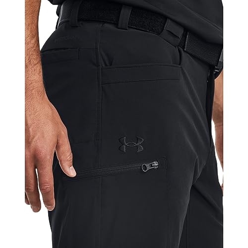 Under Armour Mens Defender Pants 36W x 34L Black Water-Resistant Activewear