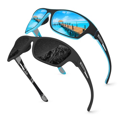 Polarized Sports Sunglasses for Men – UV 100% Protection, Driving Cycling Fishing