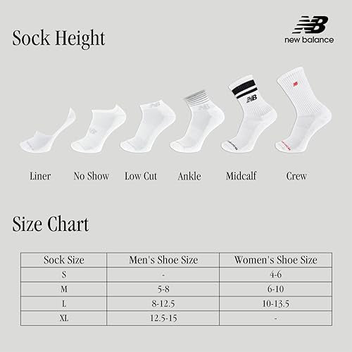 Unisex Performance Flat Knit No Show Socks - Medium Gray Assorted 6 Pairs