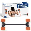AltitudeCraft Dumbbell to Barbell Converter - Adjustable Home Gym Accessory, 200 lb Capacity, Variation: Dumbbell Converter