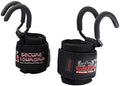 Skiennix Heavy Duty Weight Lifting Rod Hooks - Durable Wrist Wraps & Gym Grips | Set of 2
