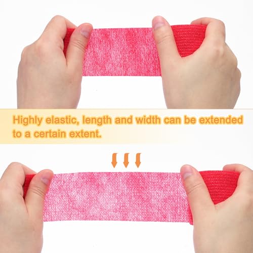 Elastic Athletic Tape - Supportive Stretch Bandage for Sports, Navy Blue, 3 Inch x 5 Yards