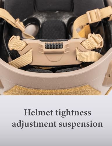 FMATAL GEAR SF High-Cut Tactical Helmet Large-X-Large Sandblast Finish for Airsoft & Outdoor Sports