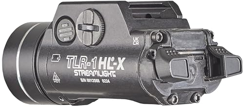 Rechargeable Tactical Gun Light with 1500 Lumens, Ambidextrous Switch