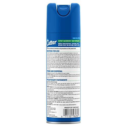 Cutter Backwoods Mosquito & Insect Repellent Spray 6 Oz Pack of 12