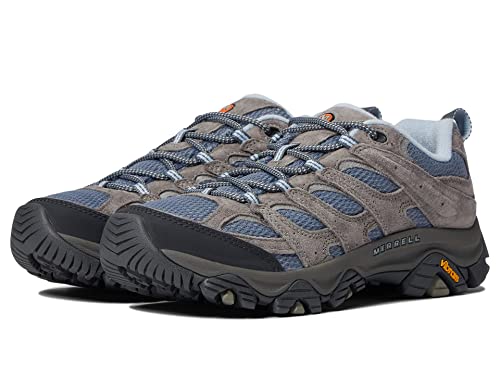 Merrell Women's Moab 3 Hiking Shoes - Size 8.5, Smoke - Durable Trail Footwear