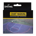 Outdoor Basketball Court Marking Kit with Chalk & Line String
