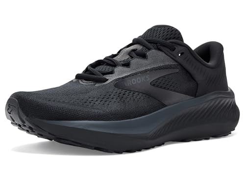 Brooks Women's Anthem 8 Running Shoes Black/Black/Ebony, Comfortable, Lightweight for Road & Track