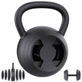 Hezeyferg Black 2-in-1 Adjustable Kettlebell for Home Gym & Strength Training