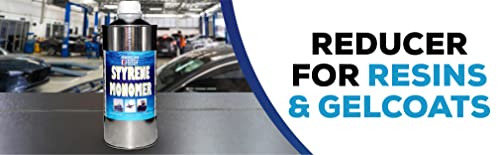 Styrene Monomer Thinner for Gelcoat and Polyester Resin - Pint