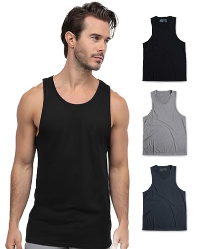 Basic Tank - X-Large Black Grey Navy No-Logo