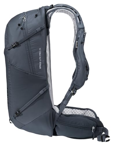 Deuter Speed Lite Pro 25L Unisex Mountain Hiking Backpack, Black, 54x28x20 cm