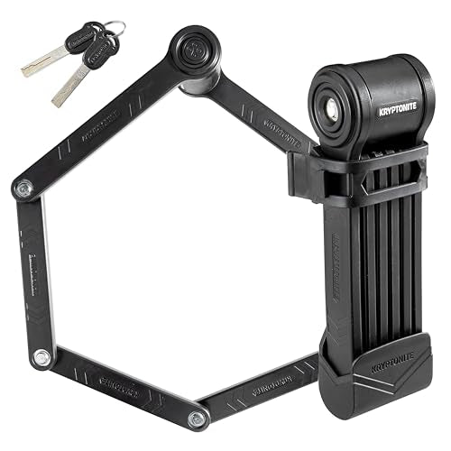 Kryptonite 39-Inch Folding Bike Lock - High Security Lightweight Anti-Theft