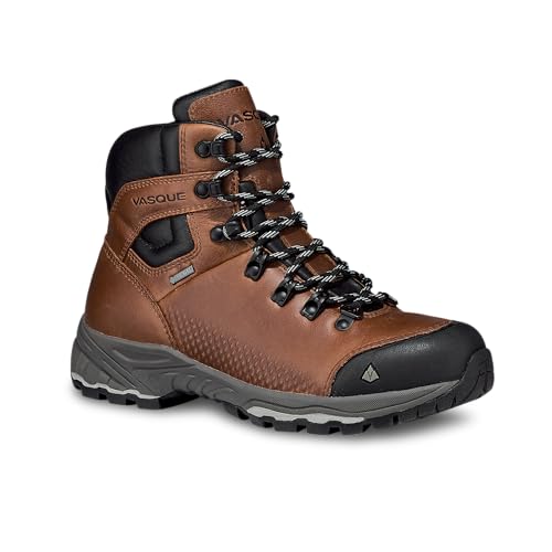 Vasque Women's St. Elias Waterproof Hiking Boots - Cognac, Size 7.5