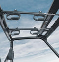 KEMIMOTO UTV Overhead Tool & Bow Rack - Roof-Mounted Storage Holder for Roll Bars