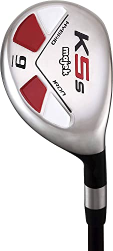 Majek Men's #9 Senior Flex Golf Hybrid Club Right-Handed Utility A Flex