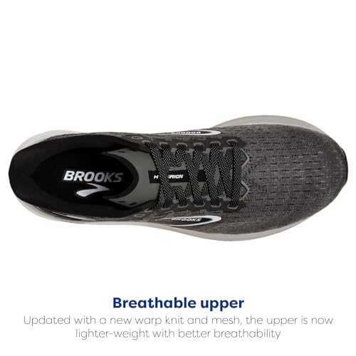 Brooks Women's Hyperion Neutral Running Shoe - Gunmetal/Black/White, Size 11