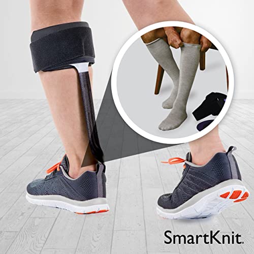 Adult X-Large Seamless AFO Interface Socks 3 Pack - White