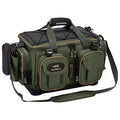 BASSDASH Fishing Tackle Shoulder Bag Army Green Water-Resistant Gear Storage Pack