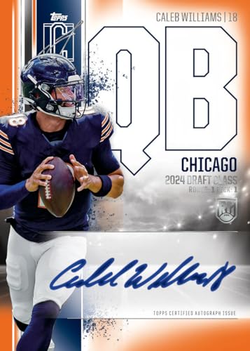 2024 Topps Signature Class Football Trading Card Box - Autographs & Parallels