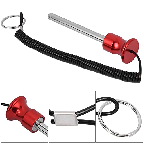 Weight Stack Pin for Gym Equipment - Magnetic Drop Set Pin with Pull Rope (Variation 1)