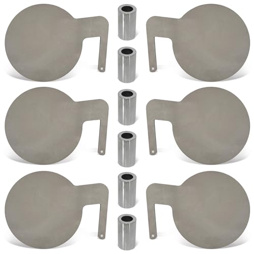 Steel Dueling Tree Targets Set - AR500 3/8 Inch Thick Shooting Targets for Training and Competition