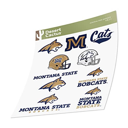 Montana State Bobcats Vinyl Sticker Decal - Official College Fan Gift