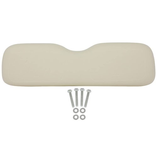 SCITOO Front Seat Backrest Assembly for EZGO TXT 1994-2013 Golf Cart, Factory Style Replacement Cushions, Milky White