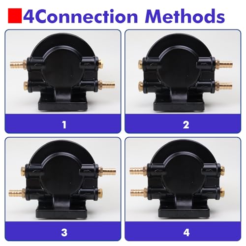 Marine Fuel Water Separator Kit for Outboard Motors - Universal Fit