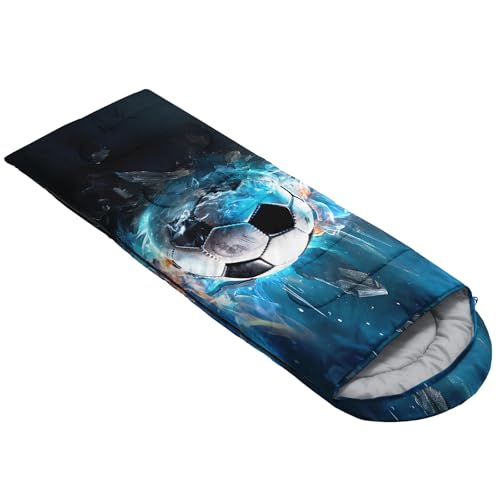 Sea Turtle Kids Sleeping Bag Blue 90in Waterproof Compact Ocean Camping Gear