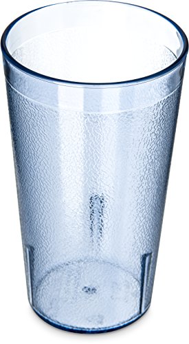 Plastic Stackable Tumbler 13.4oz Blue - Commercial Drinkware for Restaurants & Catering
