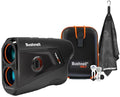 Bushnell Tour V7 Shift Laser Rangefinder Patriot Pack with Towel Bundle - 1300 Yard, Slope Tech, Magnetic Mount, Dual Display