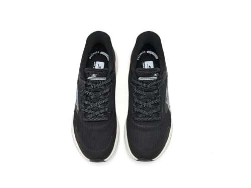 Skechers Men's Slip-Ins Go Run Consistent 3 Black Size 12 - Lightweight Athletic Sneakers