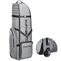 Partage Gray Golf Travel Bag with Wheels 900D Oxford Airline Case