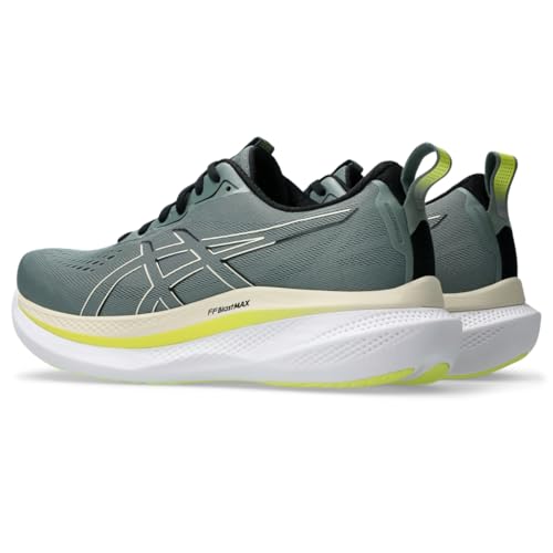 ASICS Men's Glideride Max Running Shoes - 11.5 Monument Blue & Vanilla
