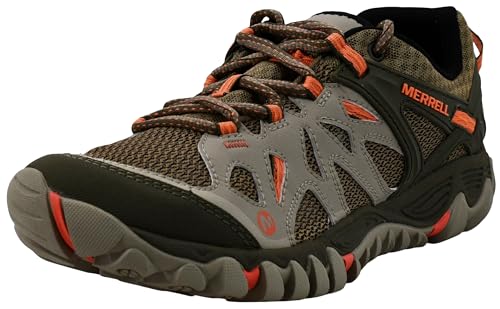 Merrell All Out Blaze Aero Sport Hiking Shoe Women's 9.5 Beige Khaki