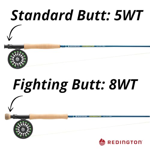 5WT 9'0" 4-Piece Fly Fishing Outfit with Crosswater Reel and Line - Starter Kit