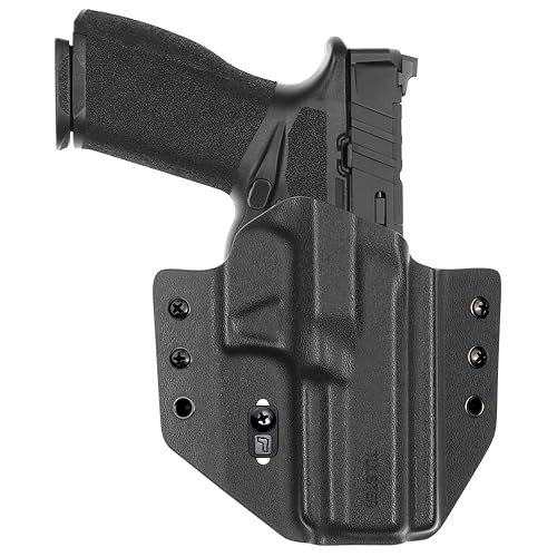 Tulster OWB Contour Kydex Holster for Springfield Echelon - Black, Optic Compatible, Concealed Carry