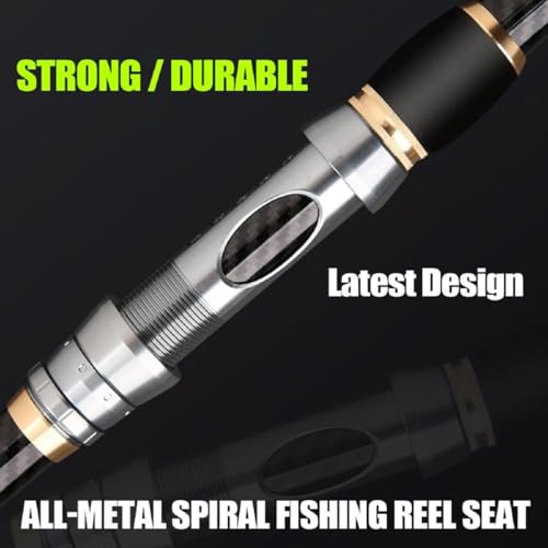 16.4 ft Telescopic Surf Fishing Rod Carbon 1-7oz 15-40lb Spinning Lake Beach