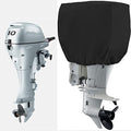 Heavy Duty Waterproof Outboard Motor Cover Up to 15HP - Thick Polyester Fabric