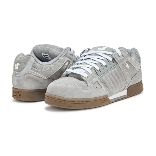 DVS Celsius Skate Shoes for Men - Charcoal White Gum, Size 11