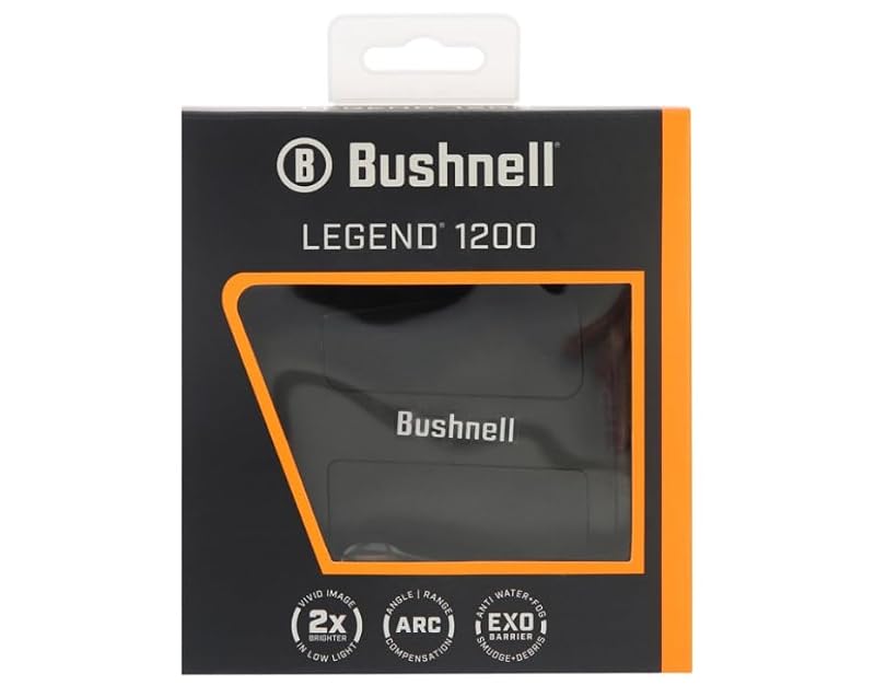 Bushnell 6x24 Laser Rangefinder with 1200-Yard Distance and Angle Compensation