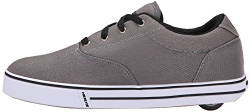 Heelys Men's Launch Fashion Sneaker, Grey, 9 M US