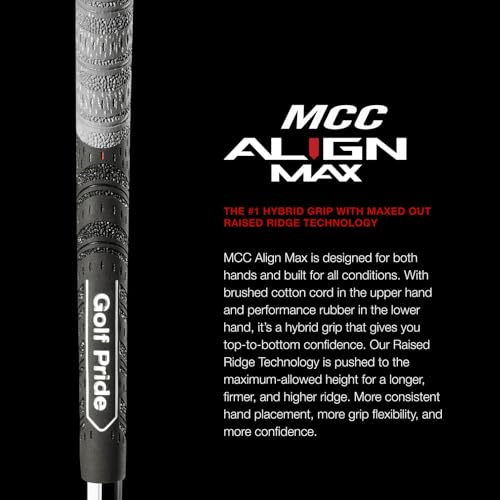 Golf Pride MCC ALIGN MAX Golf Club Grip Midsize 3-Pack