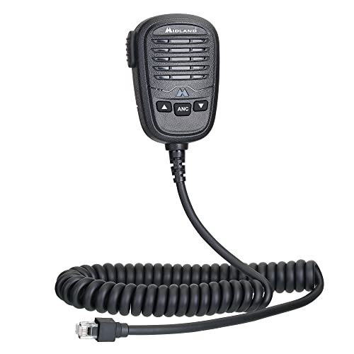 Midland MXTA37 Waterproof Microphone with Dustproof & ANC Features