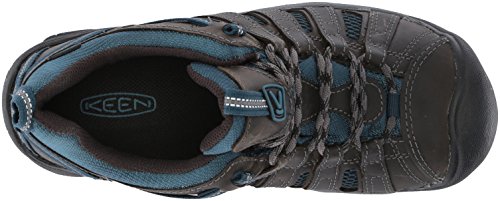 KEEN Men's Voyageur Low Height Breathable Hiking Shoes Alcatraz Legion Blue 10.5