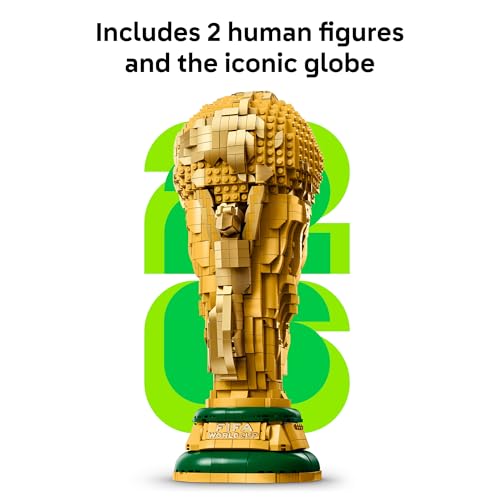 LEGO FIFA World Cup Official Trophy Building Set for Soccer Fans Ages 12+