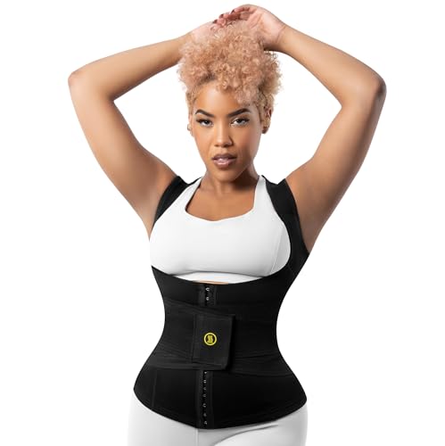 Women’s Black Small Hot Shapers Waist Cincher & Trainer Body Shaping Shapewear