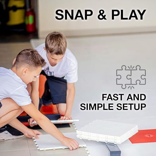 Hockey Revolution My Puzzle Interlocking Flooring Tiles - Variation 8 Portable Hockey Training Surface