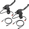 Zeekpowa Ebike Brake Levers 2 Pin Connector 2 Wires with Extension Cable - Left & Right